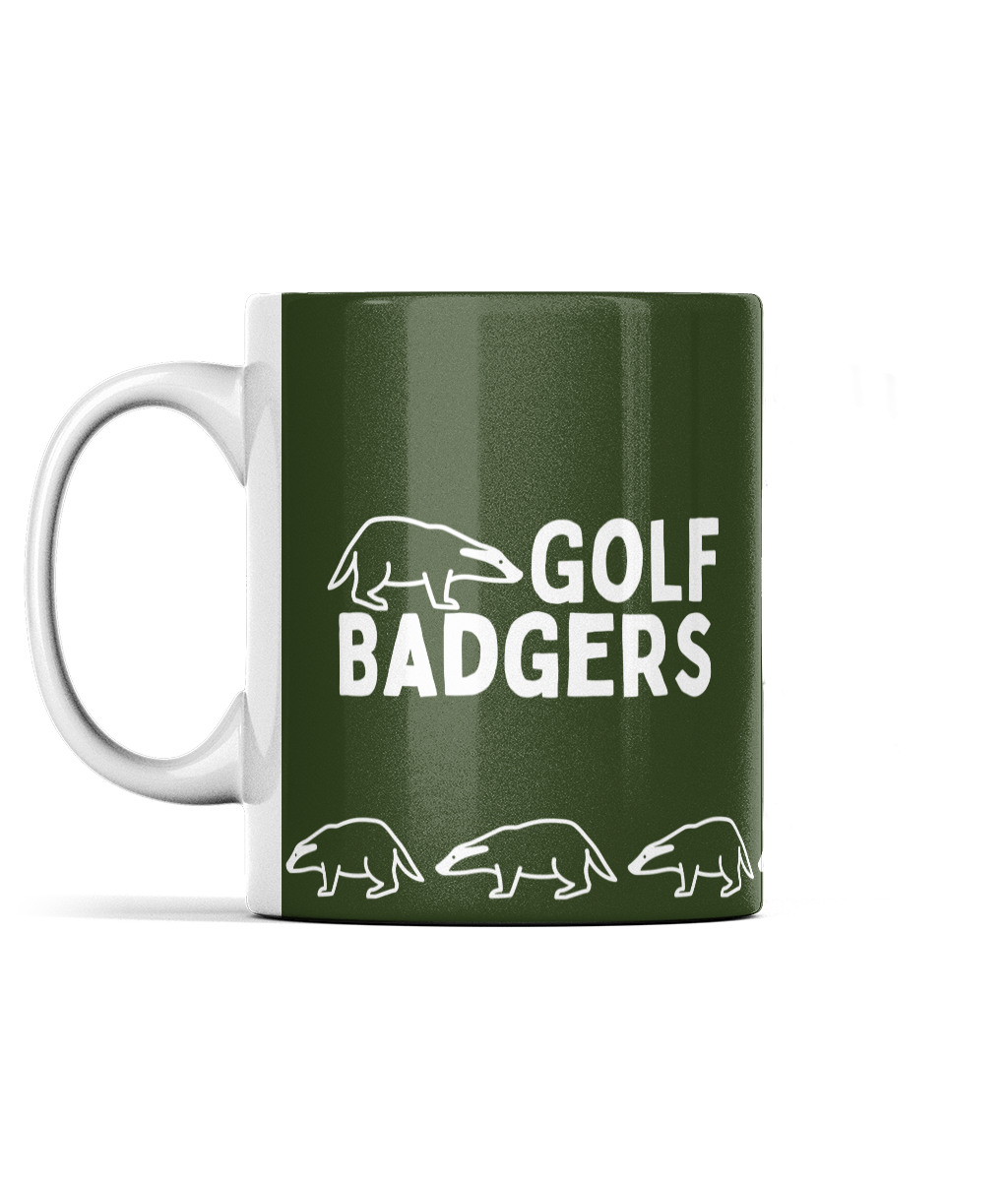 Elevated Badger Mug